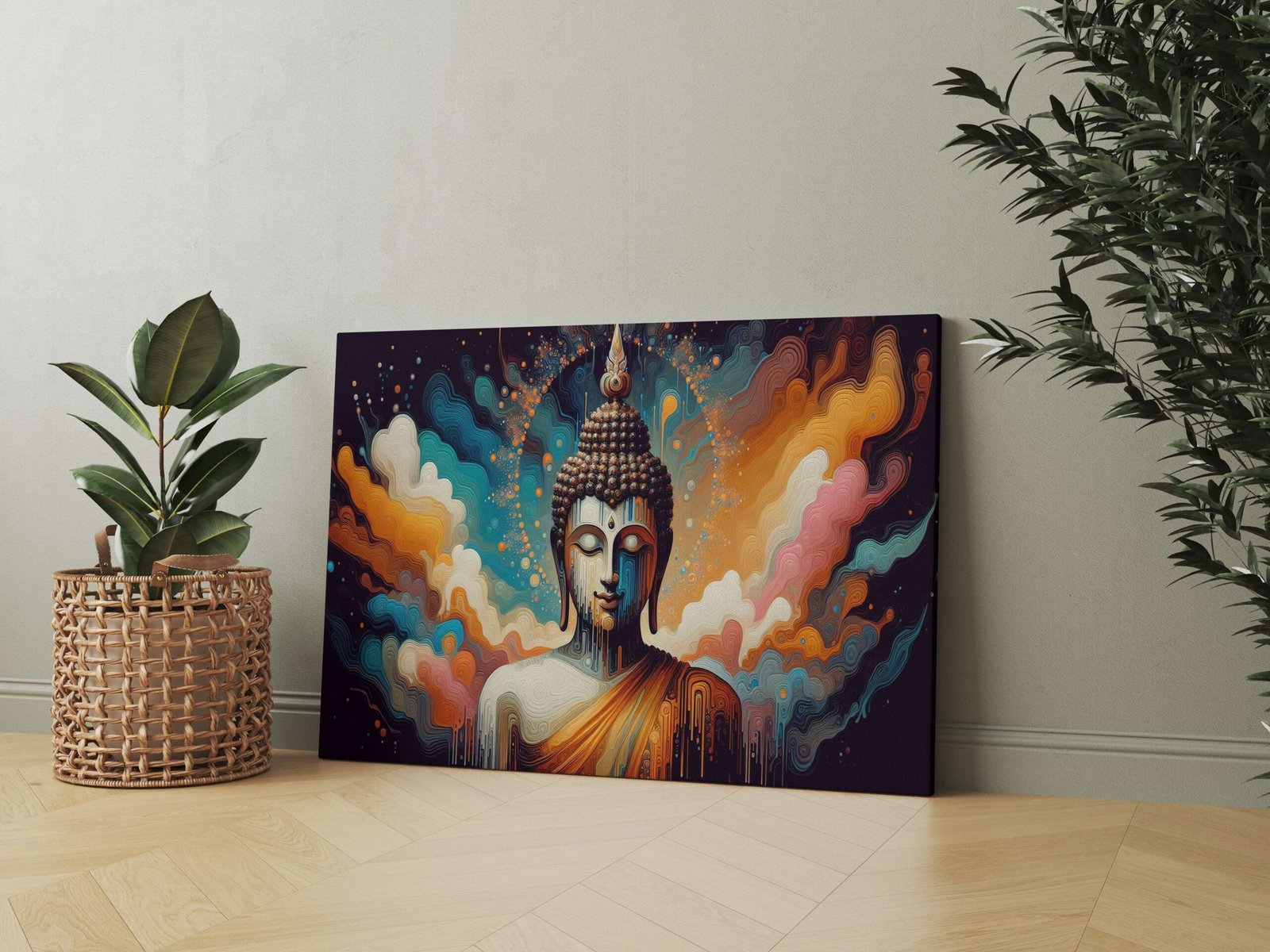 Artistic Canvas Wall Decor for Bedroom & Living Spaces - Image 2